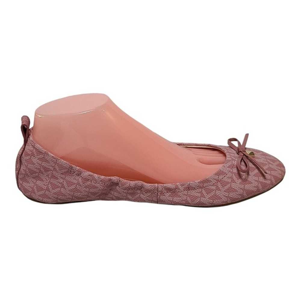 Michael Kors Juliette Ballet Flats Signature Logo… - image 5