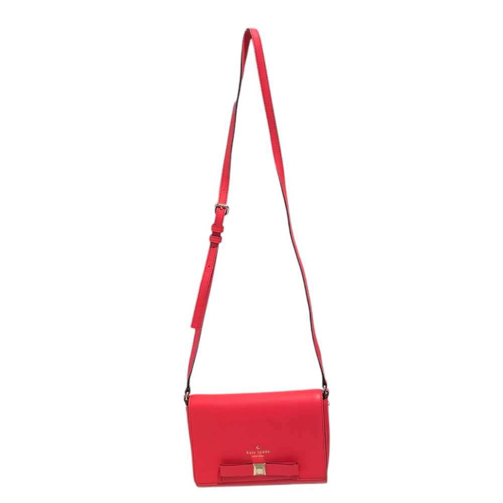 kate spade new york/Cross Body Bag/Red/Leather/ - image 1