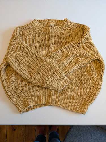 Babaa good Jumper No18 Neutral Cream Cotton Knit Jumper Sweater