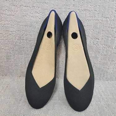 Rothy's The Flat Women's Size US 9 Solid Black Sl… - image 1