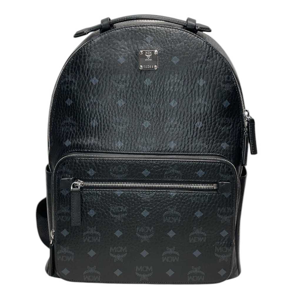 MCM/Backpack/Monogram/Leather/BLK/ - image 1