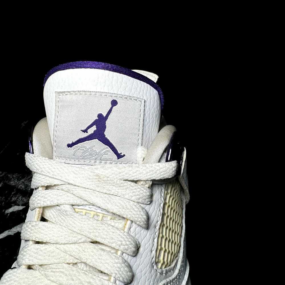 Jordan Brand × Nike Air Jordan 4 Retro GS Purple … - image 5