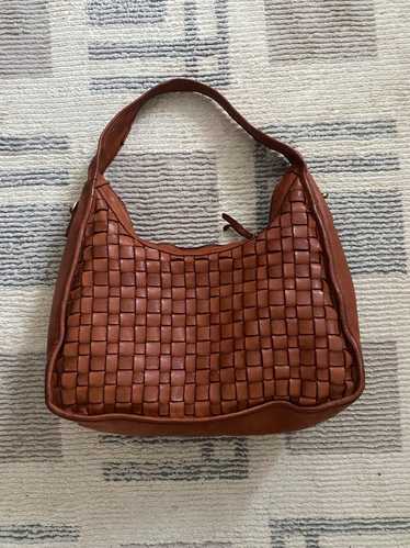 Marta Ponti Woven Leather Purse | Used, Secondhand