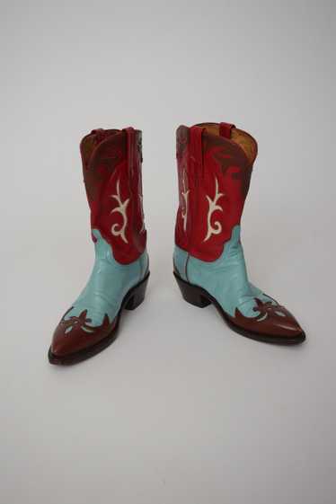 1883 Lucchese Tri Color Cowboy Boots