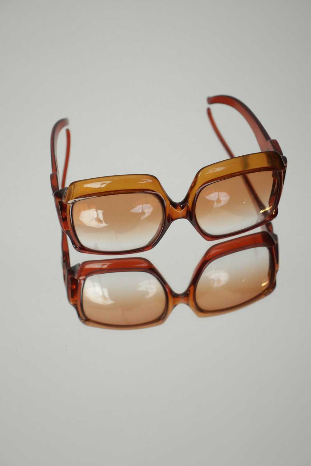 1970s Christian Dior Oversize Sunglasses - image 1