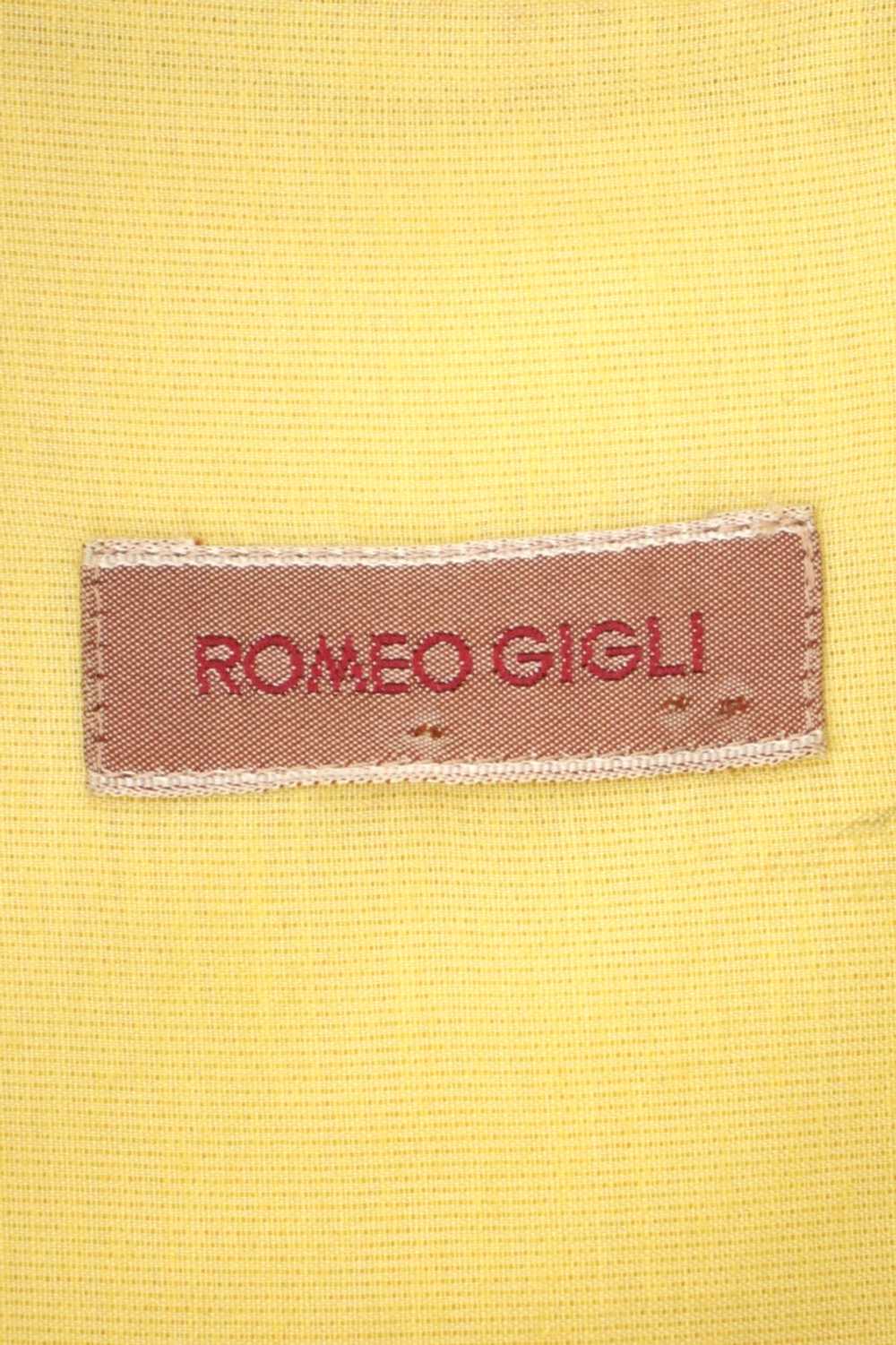 1990s Romeo Gigli Pleated Collar Shirt - image 6