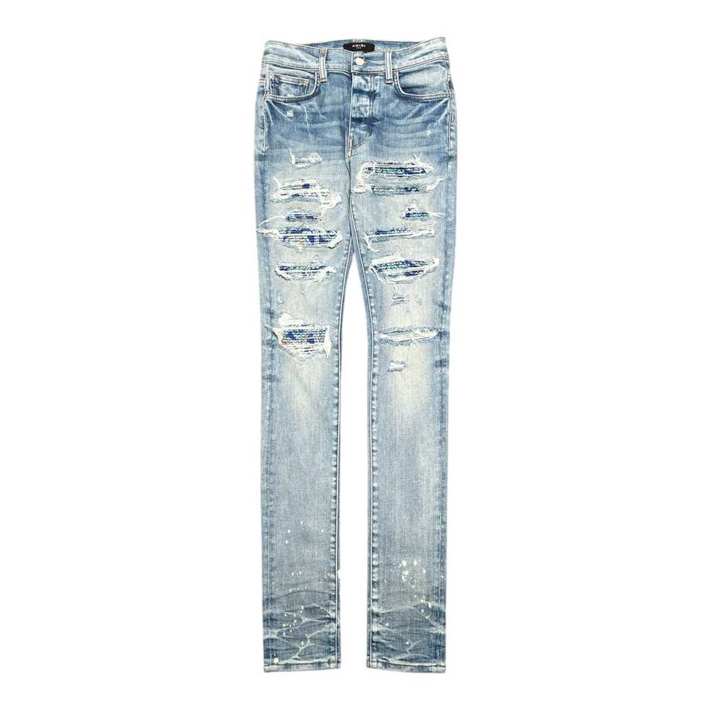 Amiri Amiri Multi Pajama Patch Thrasher Jeans Cla… - image 1