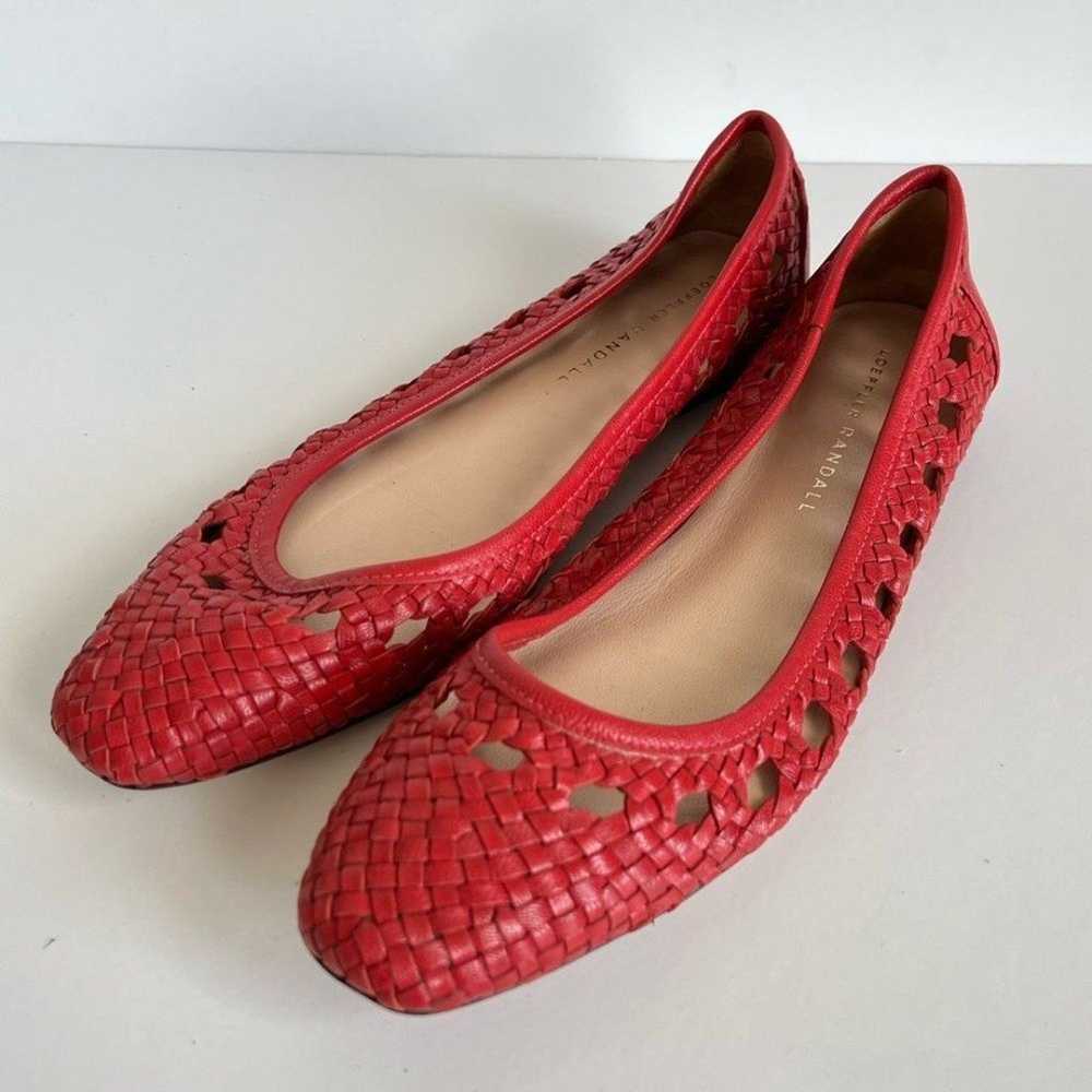 Loeffler Randall Women's Maura-wl red woven Balle… - image 2