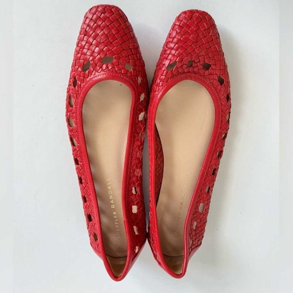 Loeffler Randall Women's Maura-wl red woven Balle… - image 5