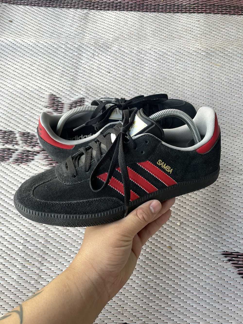 Adidas Adidas SAMBA black university red - image 1