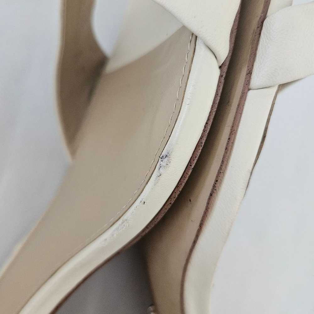 Sam Edelman Off White Cream Wilson Leather Block … - image 11