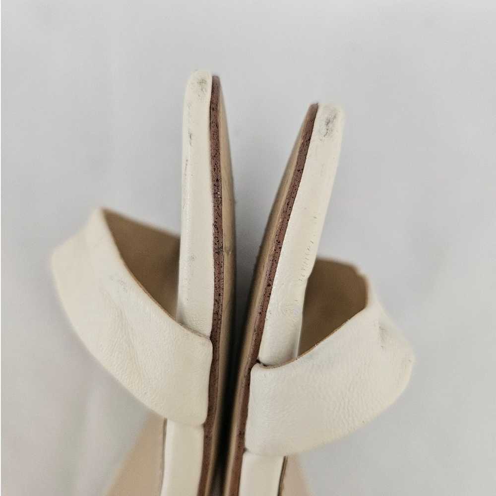 Sam Edelman Off White Cream Wilson Leather Block … - image 12