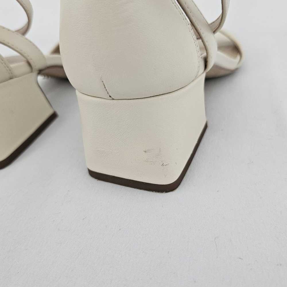 Sam Edelman Off White Cream Wilson Leather Block … - image 7