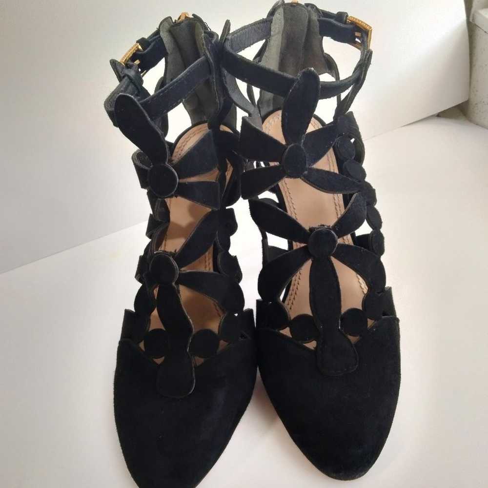 Tory Burch Suede Heels size 6 - image 4