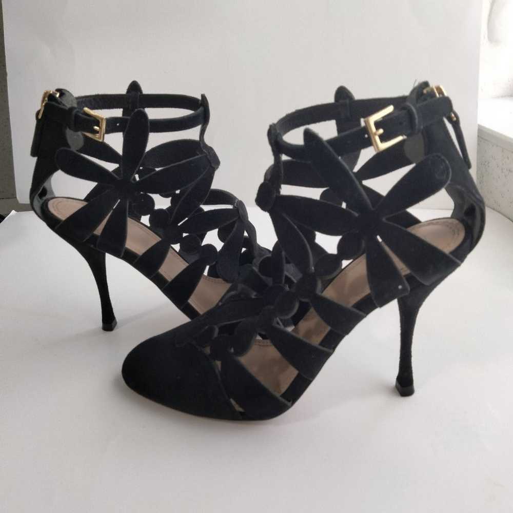 Tory Burch Suede Heels size 6 - image 9