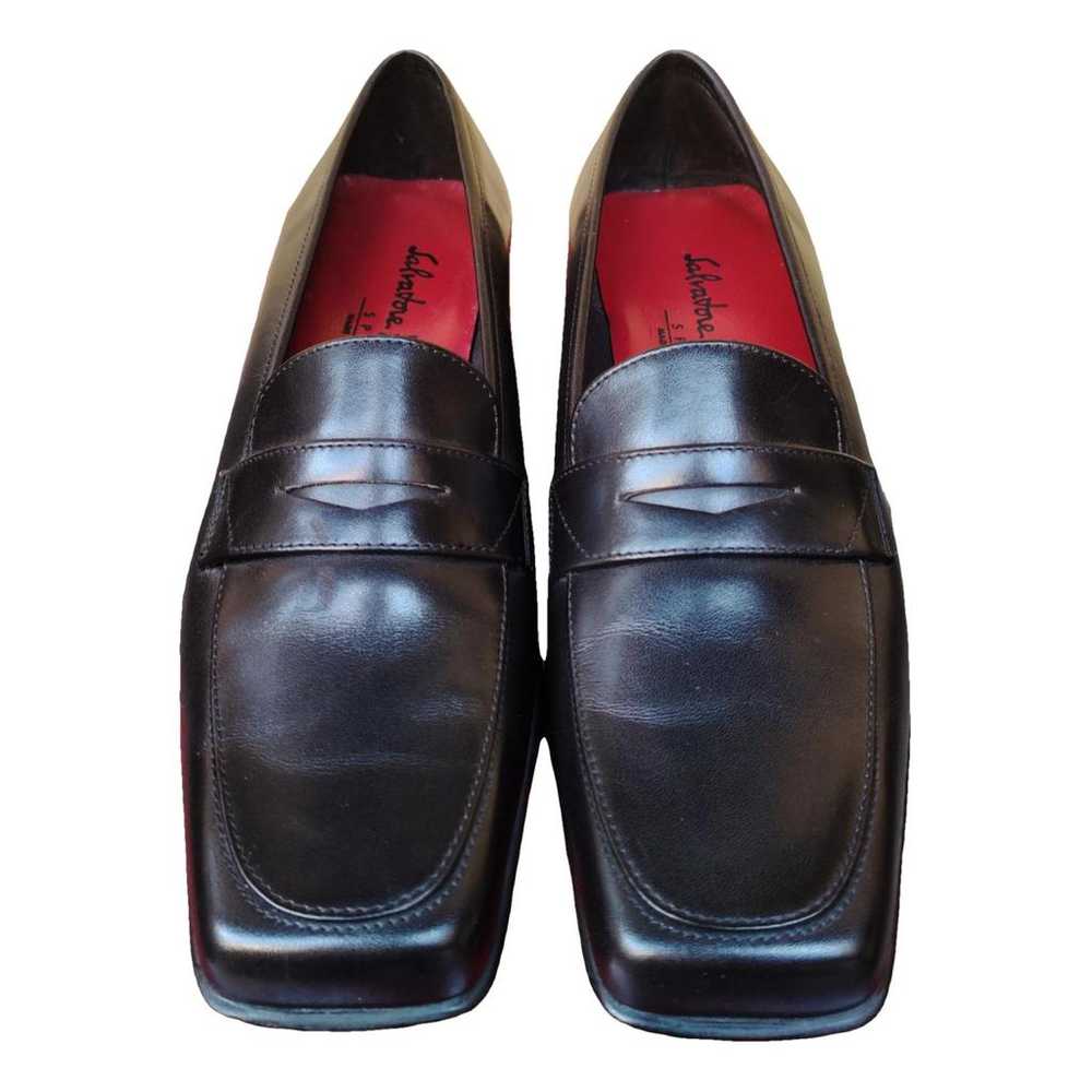 Salvatore Ferragamo クロップドパンツ 緑 4105723L0024 サルヴァトーレフェラガモ 長財布 ガンチーニ クロージャー 22