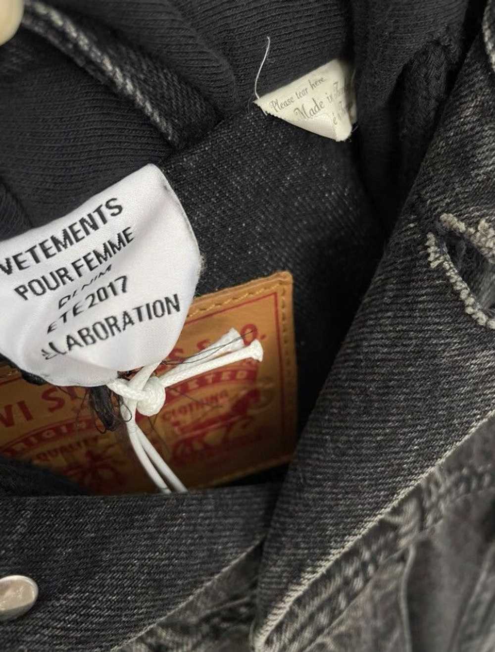 Vetements Vetements x Levis denim jacket - image 5