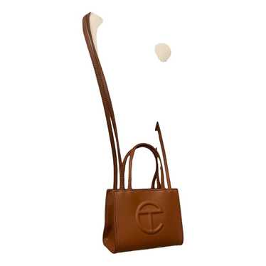 BagNew Telfar 100 % hot genuine small coffee -colored shopping bag