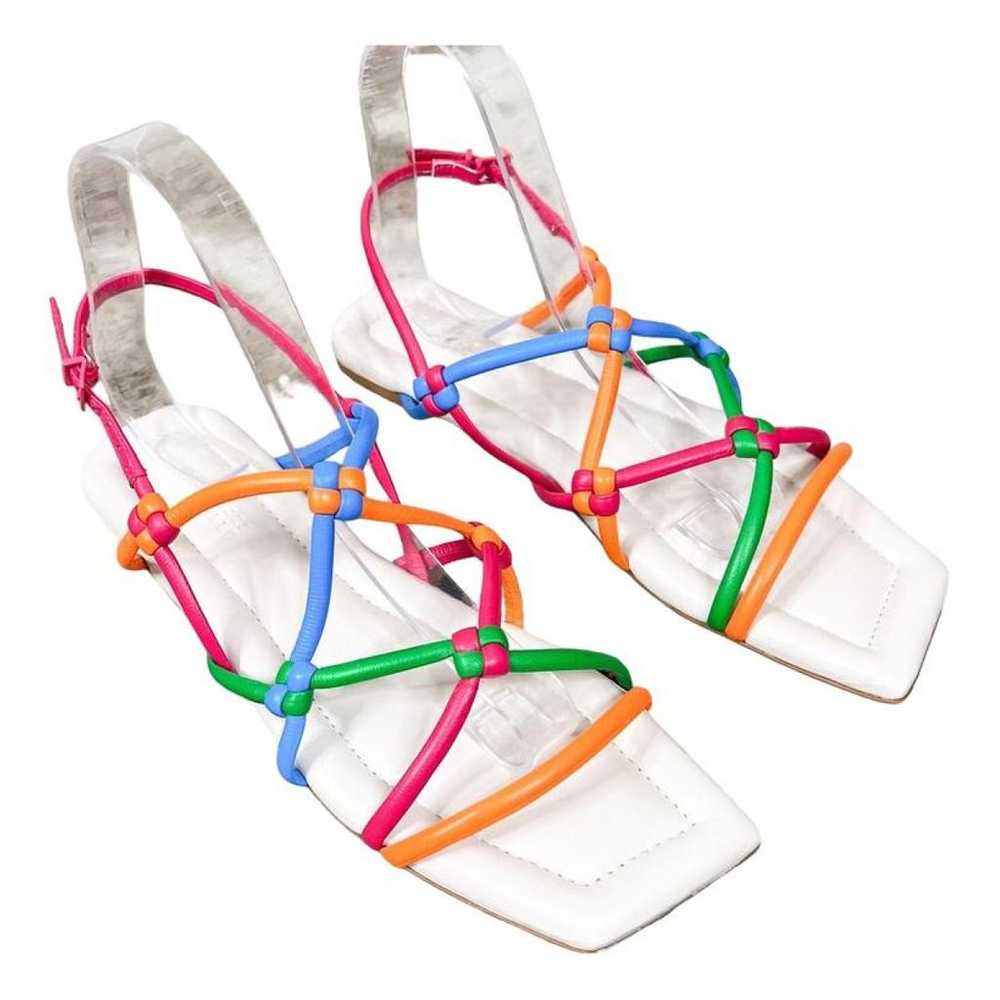 Mercedes Castillo Leather sandal - image 1