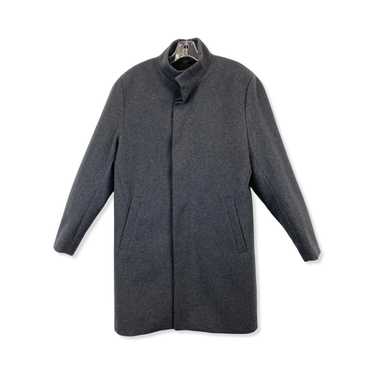 Mango Slim Fit Wool Blend Coat