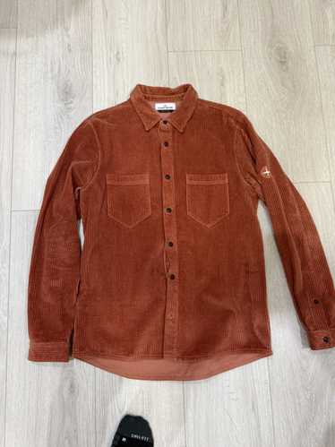 Stone Island Stone Island Corduroy Button Up Shirt