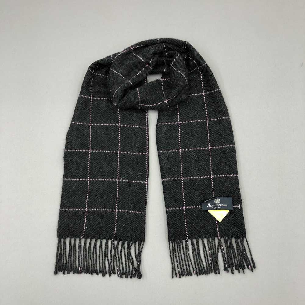 Aquascutum × Vintage Vintage Aquascutum Scarf Muf… - image 1