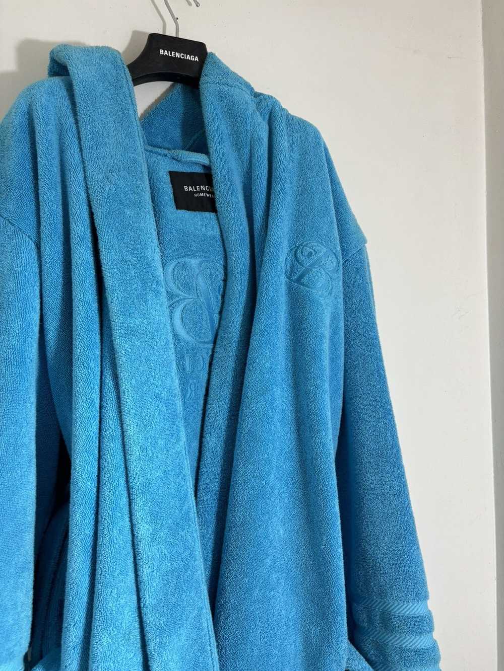 Balenciaga Balenciaga hooded Towel Robe - image 10