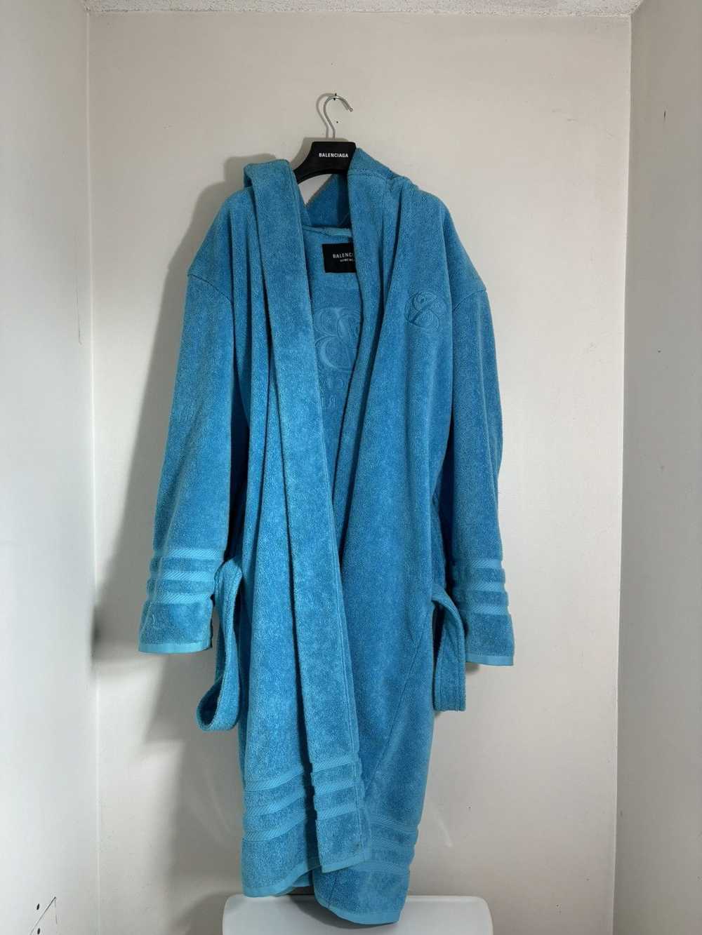 Balenciaga Balenciaga hooded Towel Robe - image 2