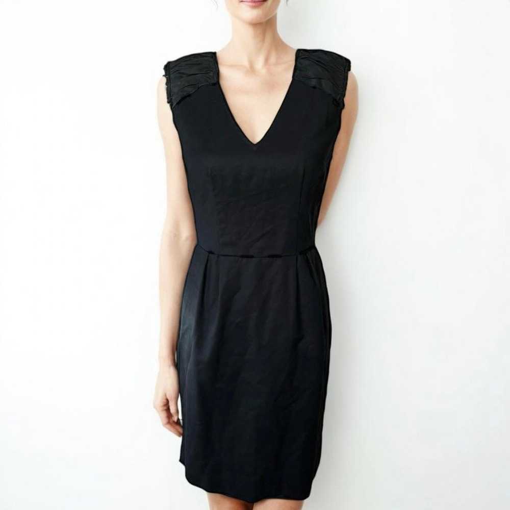 Banana republic black sheath dress - image 1