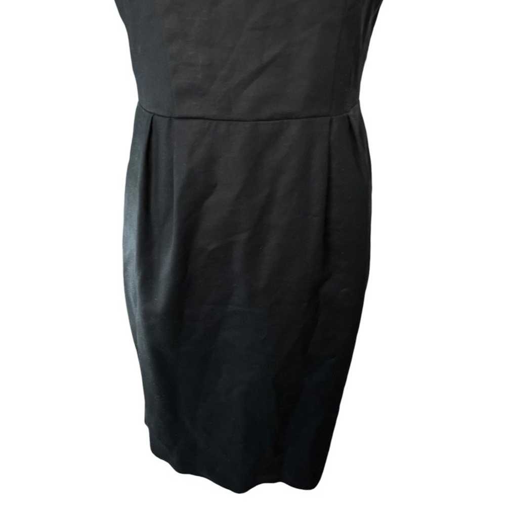 Banana republic black sheath dress - image 7