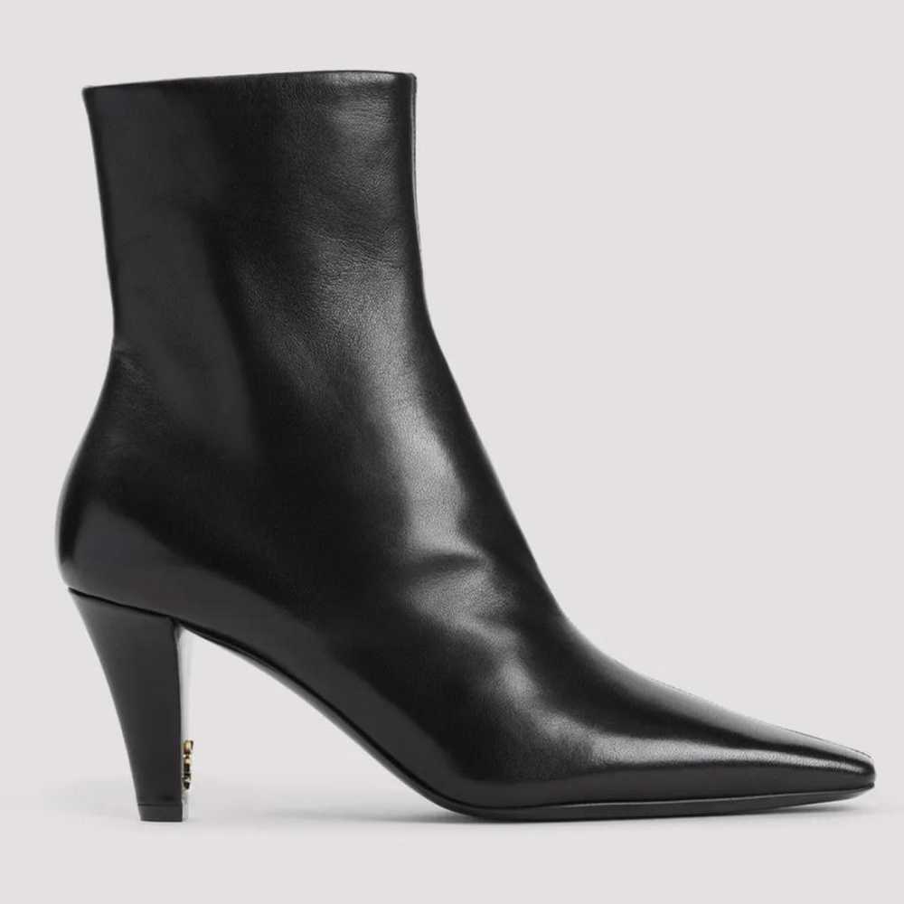 Saint Laurent Leather ankle boots - image 3