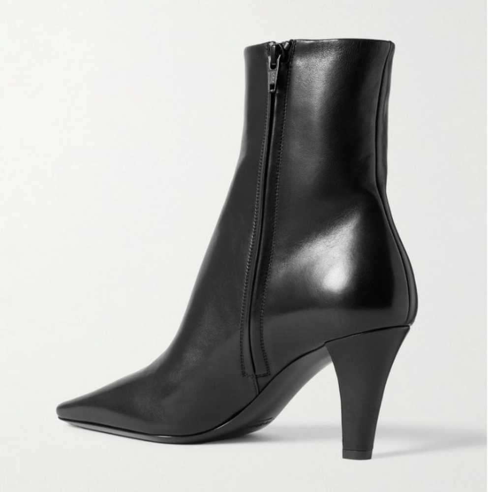 Saint Laurent Leather ankle boots - image 4