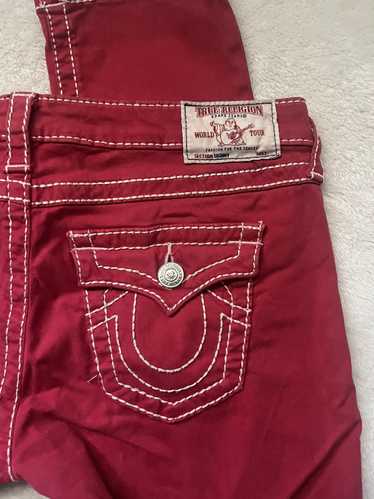 True Religion Red True Religion Jeans