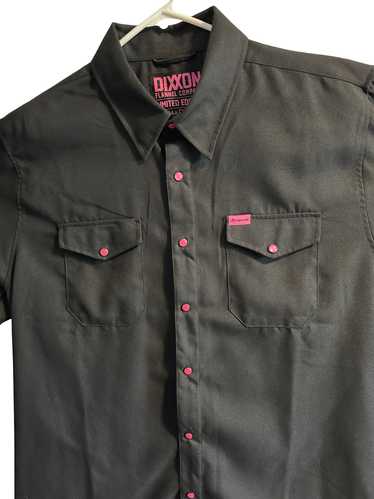 dixxon Men's Snap On Tools Breast Cancer Flannel