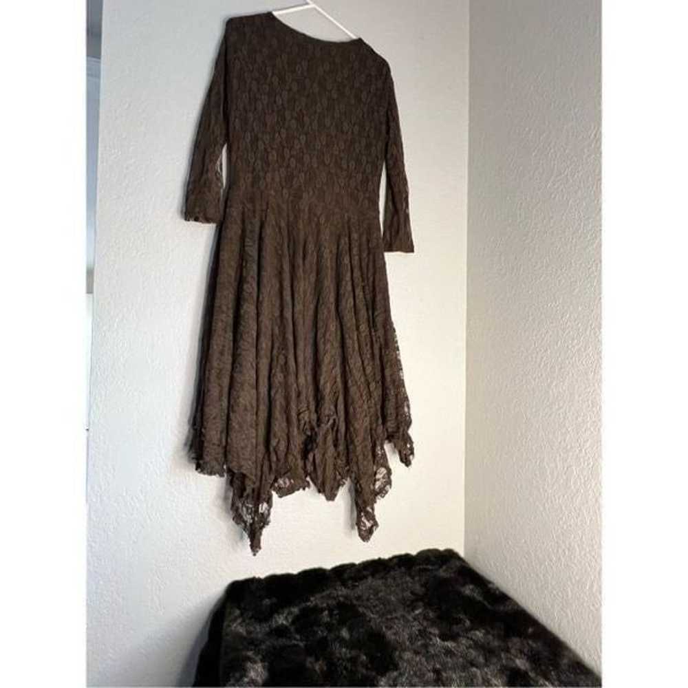 Back in the Saddle Boho Rodeo Dress lace Sz L - image 2