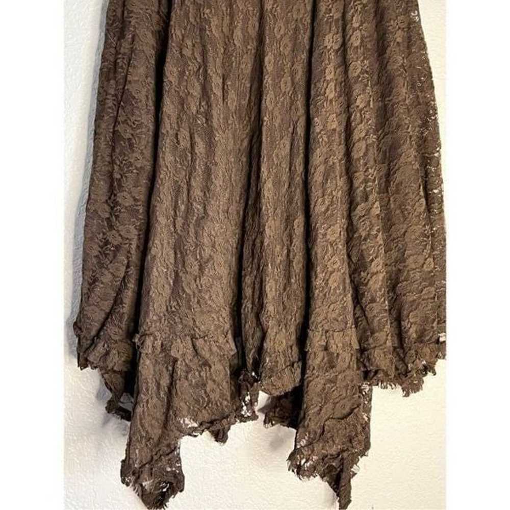 Back in the Saddle Boho Rodeo Dress lace Sz L - image 3