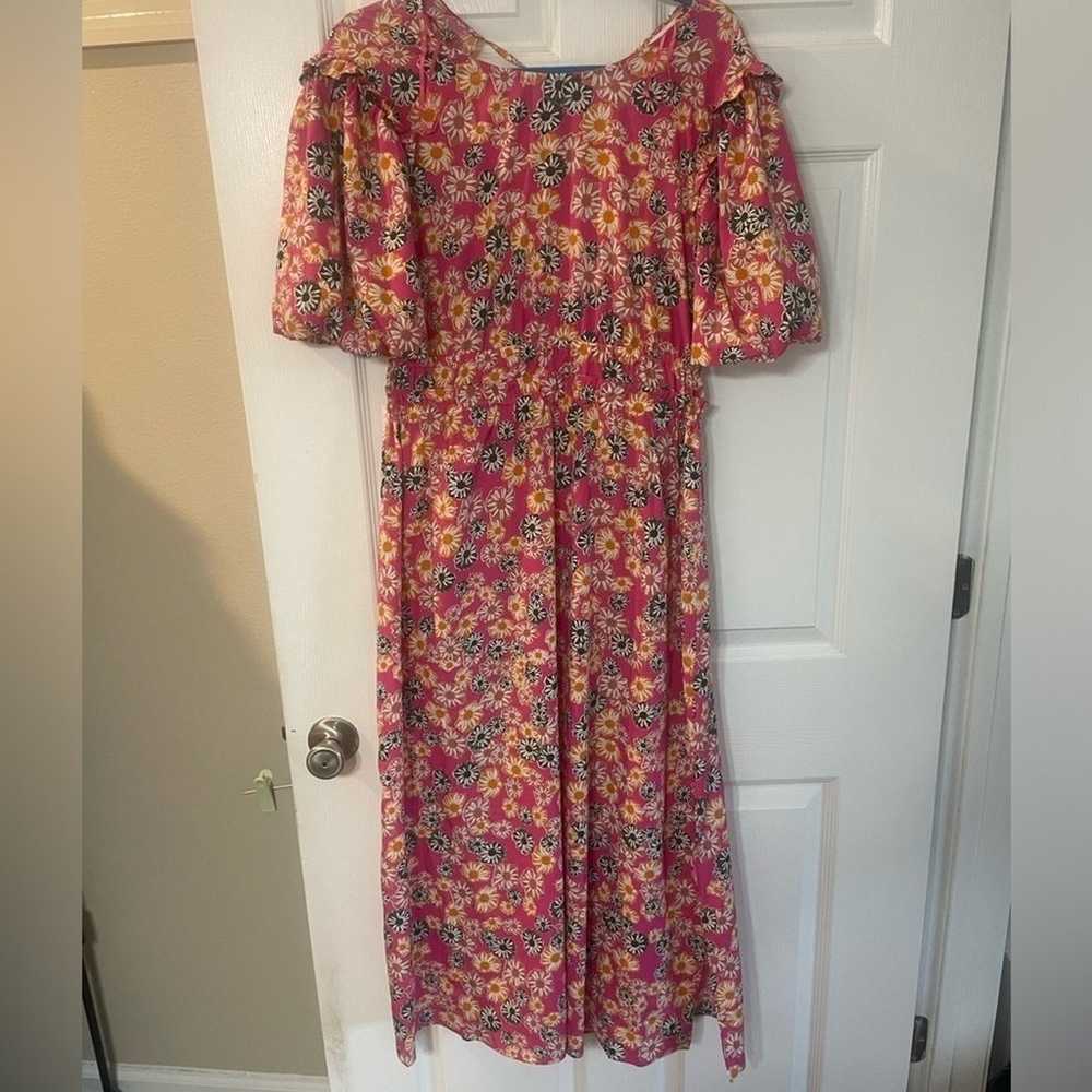 Top Shop Size 10 floral maxi dress - image 3