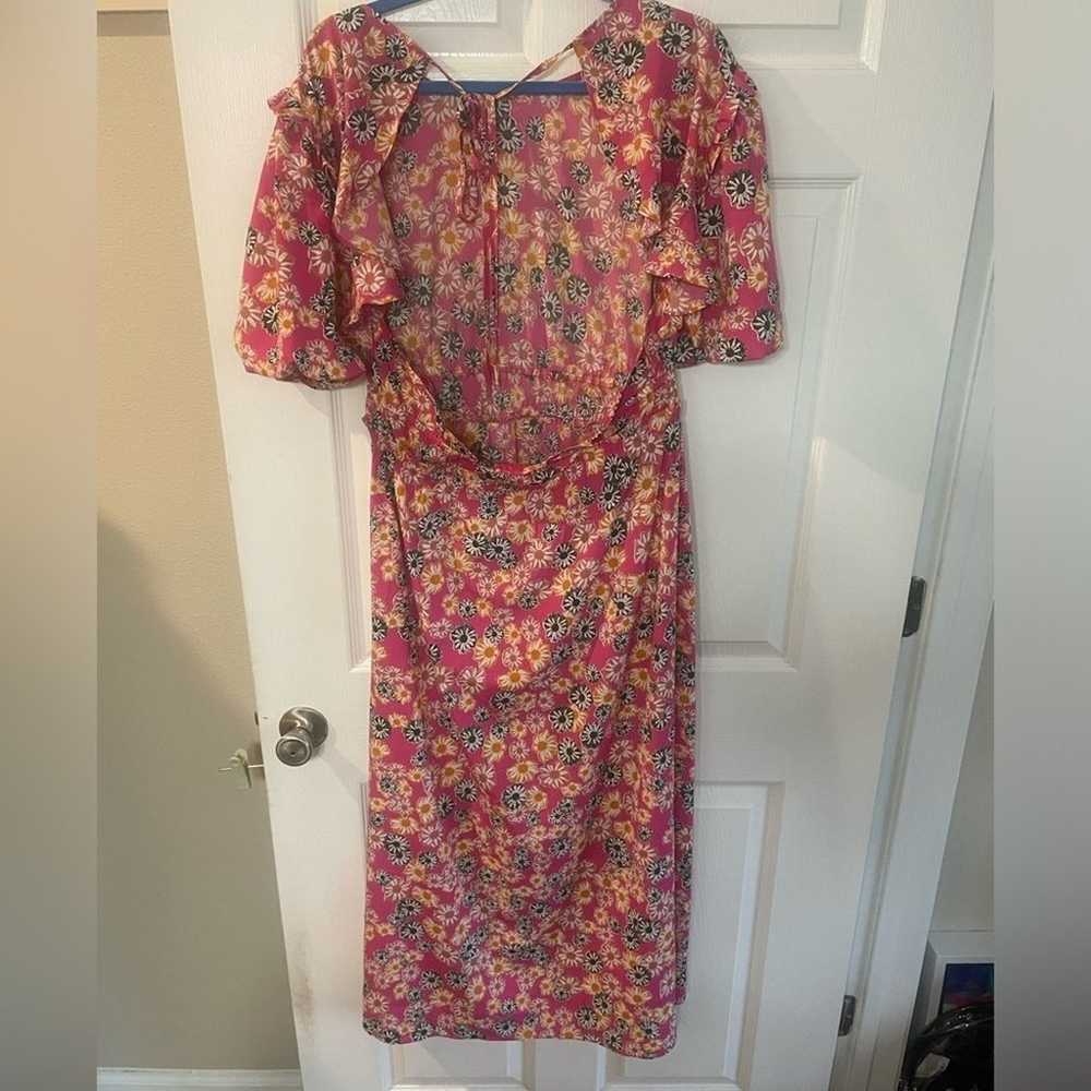 Top Shop Size 10 floral maxi dress - image 4