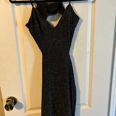 Black sparkle dress - image 1