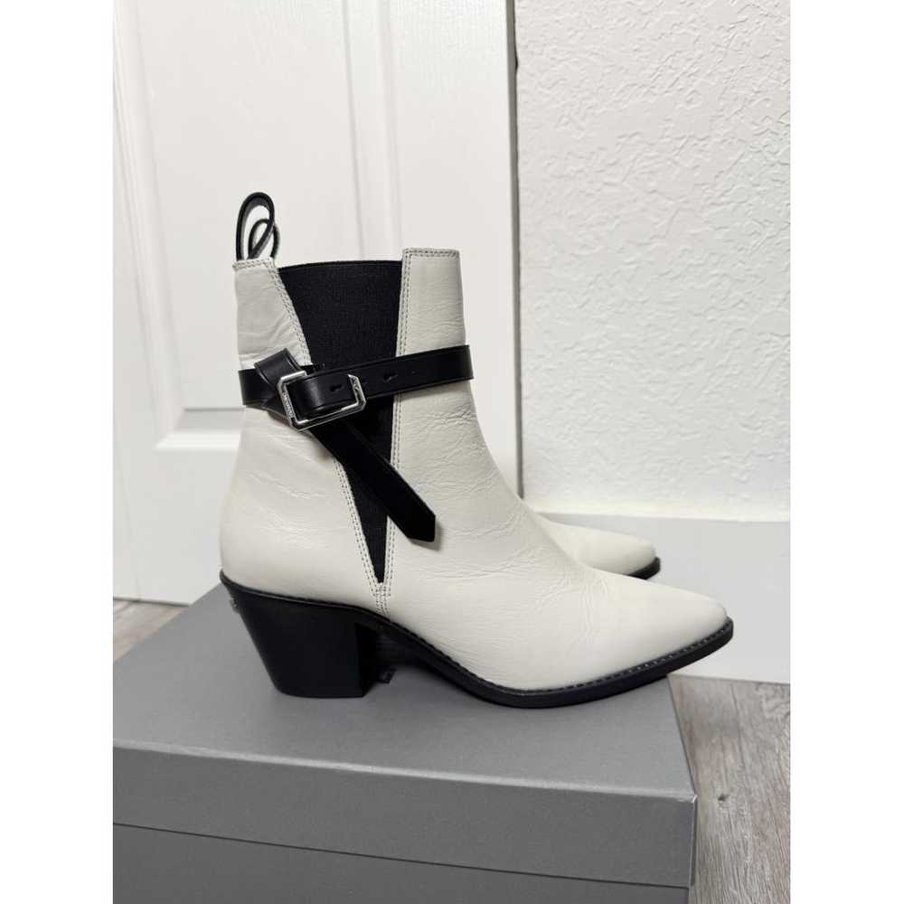 Zadig & Voltaire Mods Neo Clous leather western boots