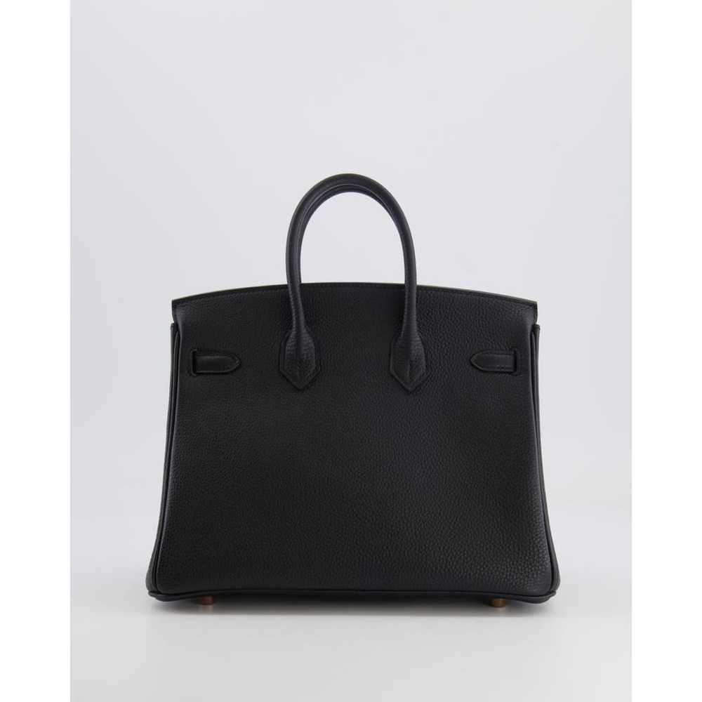 Hermès Birkin 25 leather handbag - image 5