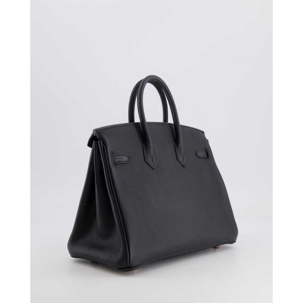 Hermès Birkin 25 leather handbag - image 6