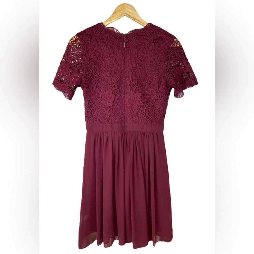 Lulus Women's Angel in Disguise Lace Skater Dress… - image 2