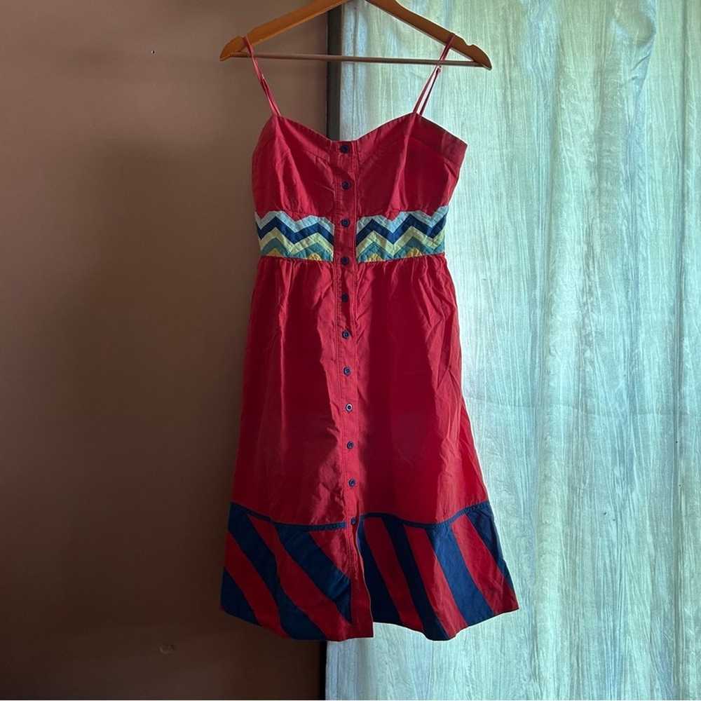 Anthropologie Lithe Carnival French Girl Chevron … - image 2