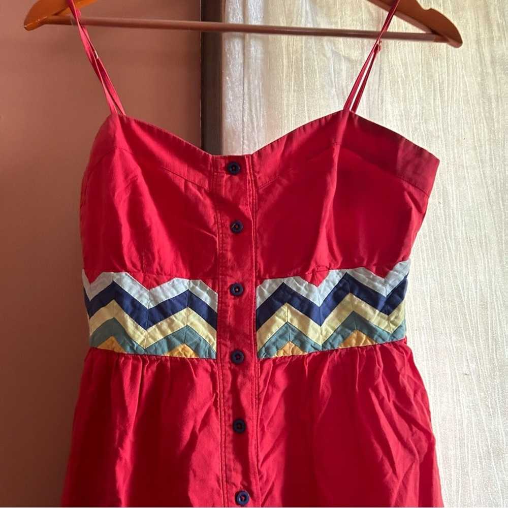 Anthropologie Lithe Carnival French Girl Chevron … - image 3