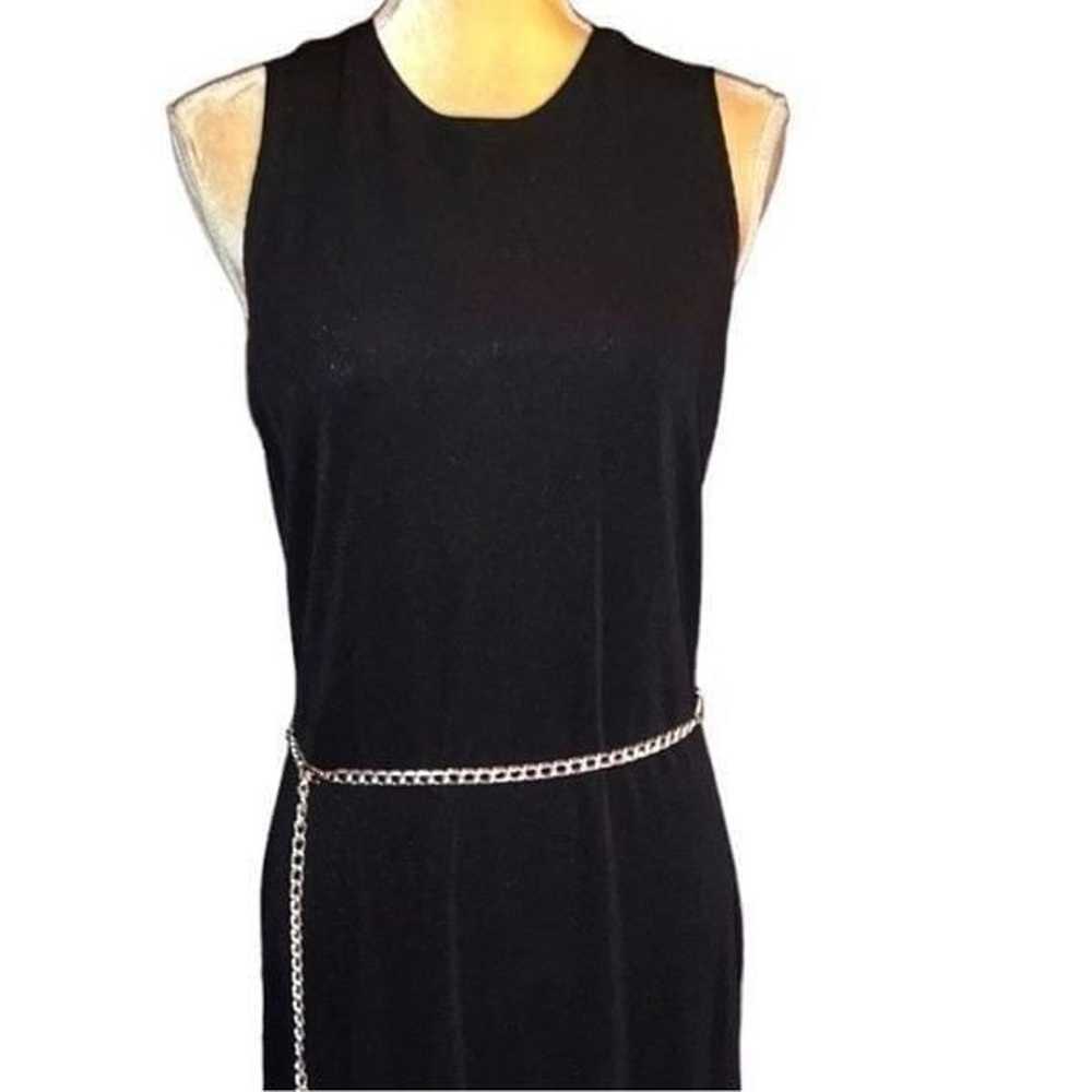 Ronni Nicole vintage black ribbed maxi dress! - image 3