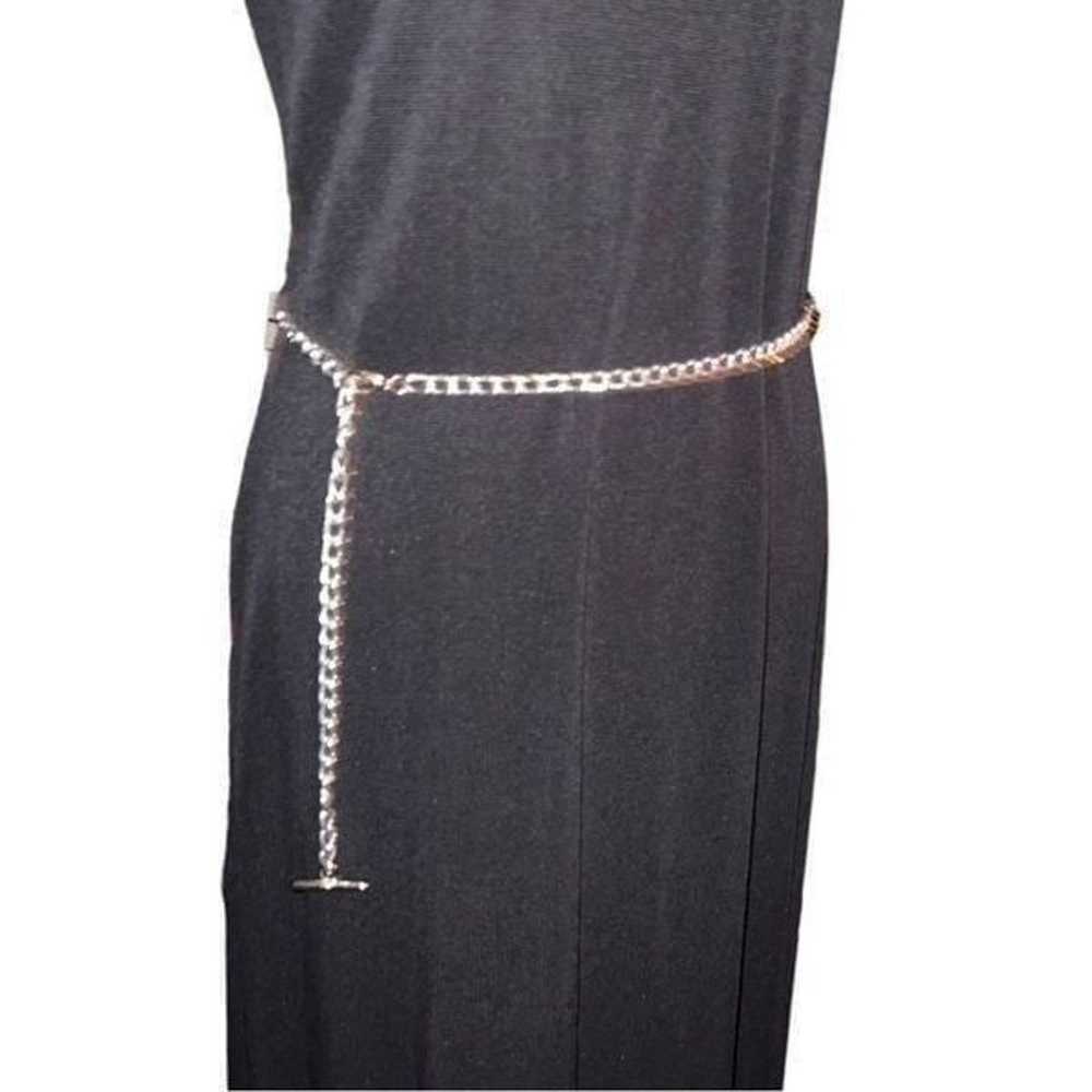 Ronni Nicole vintage black ribbed maxi dress! - image 6