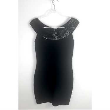 Guess Black Cocktail Dress - image 1