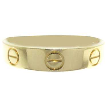 Cartier Love yellow gold ring