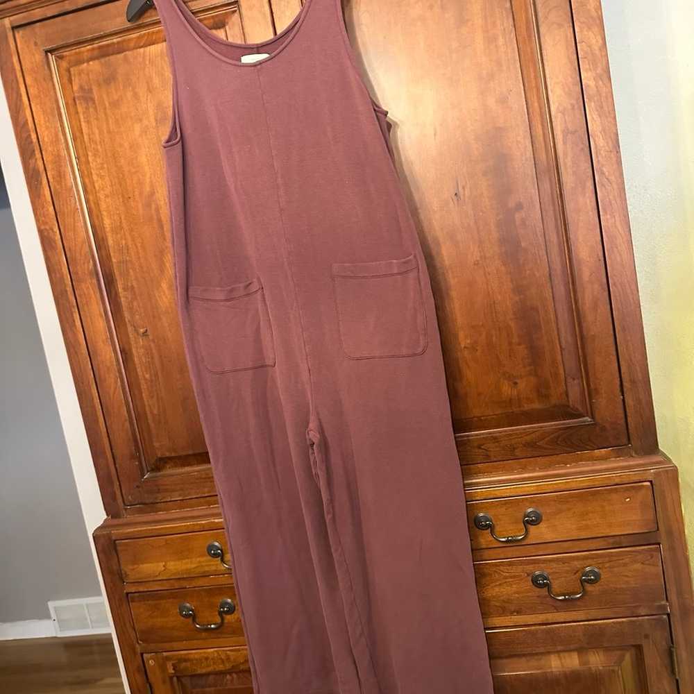 Madewell Pull On Super Brushed Jumpsuit - image 1